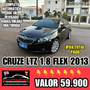 CRUZE LTZ 1.8 16V FlexPower 4p Aut.