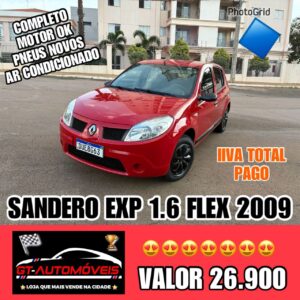 SANDERO Expression Hi-Flex 1.6 8V 5p