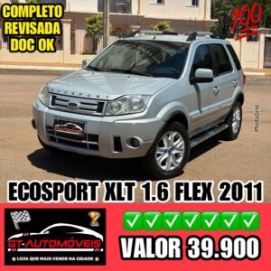 EcoSport XLT FREESTYLE 1.6 Flex 8V 5p