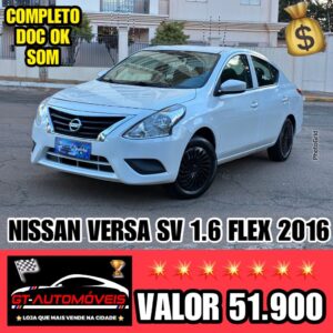 VERSA SV 1.6 16V Flex Fuel 4p Mec.