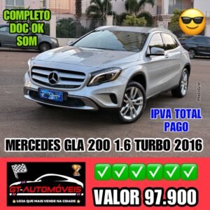 GLA 200 Advance 1.6 1.6 TB 16V Flex Aut.