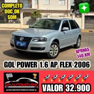 Gol 1.6 Mi Power Total Flex 8V 4p