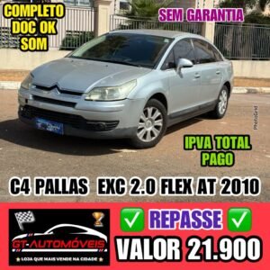 C4 PALLAS GLX 2.0 2.0 Flex Aut.
