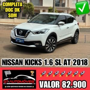 KICKS SL 1.6 16V FlexStar 5p Aut.