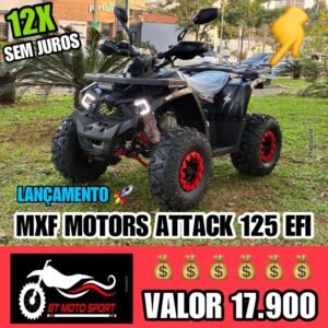 QUADRICICLO ATTACK 125CC EFI