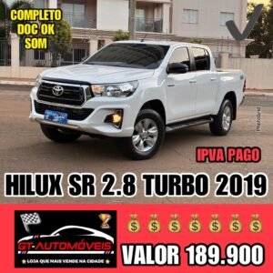 Hilux CD SR 4x4 2.8 TDI Diesel Aut.