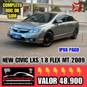 Civic Sedan LXS 1.8 1.8 Flex 16V Mec. 4p