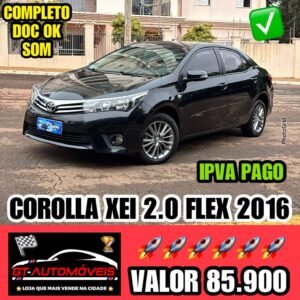 Corolla XEi 2.0 Flex 16V Aut.