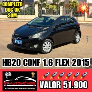 HB20 C. C.Plus C.Style 1.6 Flex 16V Mec.