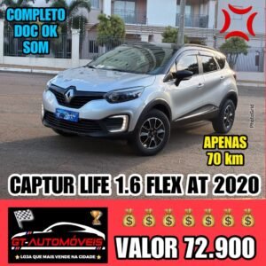 CAPTUR Life 1.6 16V Flex 5p Aut.