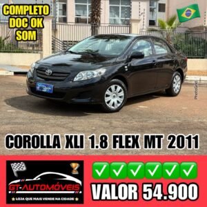 Corolla XLi 1.8 1.8 Flex 16V Mec.