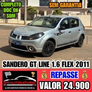 SANDERO GT line Hi-Flex 1.6 16V 4p
