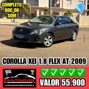 Corolla XEi 1.8 1.8 Flex 16V Aut.