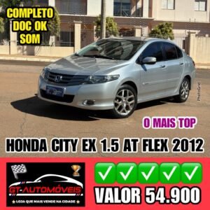 CITY Sedan EX 1.5 Flex 16V 4p Aut.
