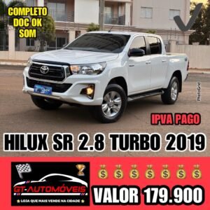 Hilux CD SR 4x4 2.8 TDI Diesel Aut.