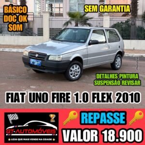 Uno Mille 1.0 Fire F.Flex ECONOMY 2p