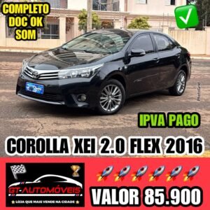 Corolla XEi 2.0 Flex 16V Aut.