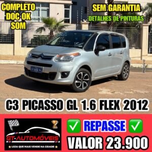 C3 Picasso GL 1.6 Flex 16V 5p Mec.