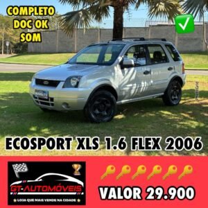 EcoSport XLS 1.6 1.6 Flex 8V 5p