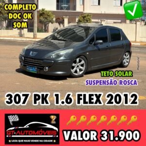 307 Soleil Presence 1.6 1.6 Flex 16V 5p
