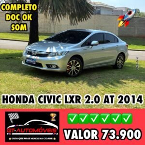 Civic Sedan LXR 2.0 Flexone 16V Aut. 4p