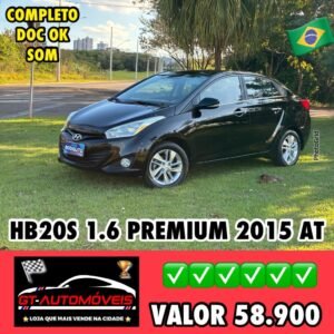 HB20S Premium 1.6 Flex 16V Aut. 4p