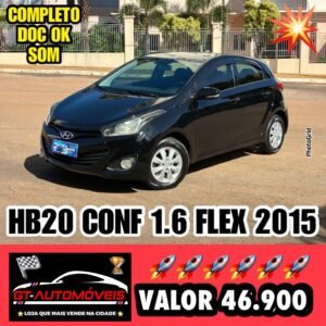 HB20 C. C.Plus C.Style 1.6 Flex 16V Mec.