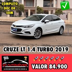 CRUZE LT 1.4 16V Turbo Flex 4p Aut.