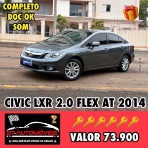 Civic Sedan LXR 2.0 Flexone 16V Aut. 4p