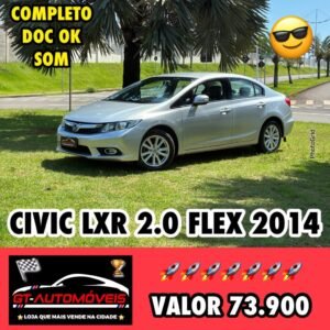 Civic Sedan LXR 2.0 Flexone 16V Aut. 4p