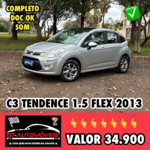 C3 Tendance 1.5 Flex 8V 5p Mec.